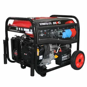 Generator de curent SENCI SC9000TEQ LITE P.max7.5kW 230V/400V, roti si manere incluse